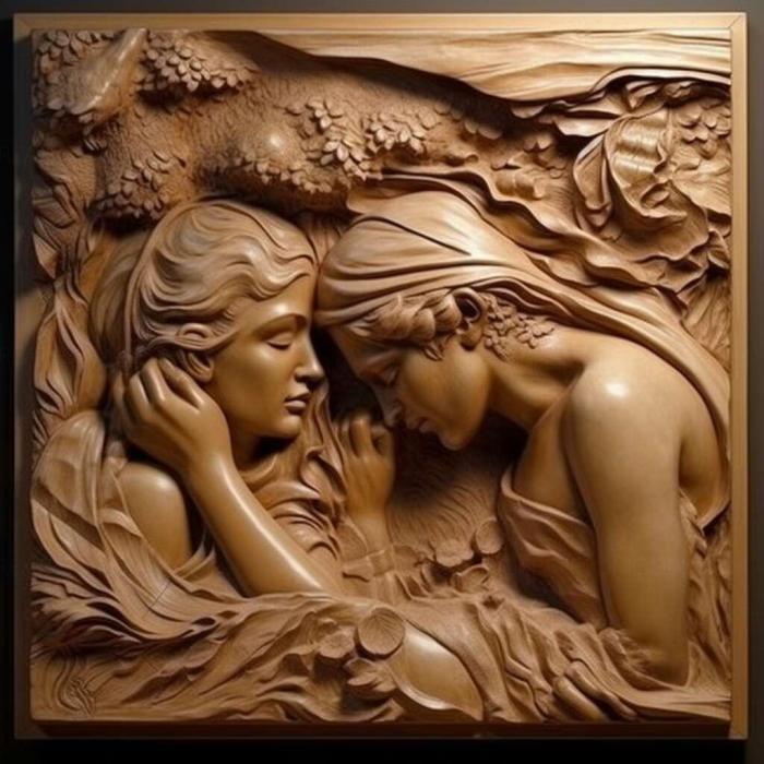 نموذج ثلاثي الأبعاد لآلة CNC 3D Art 